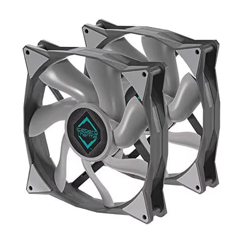 Iceberg Thermal IceGALE Xtra 140mm Gray PWM 169 CFM 2-Pack image
