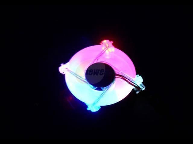 Aerocool Aluminum-Quadro 80mm Silver Multicolor main image