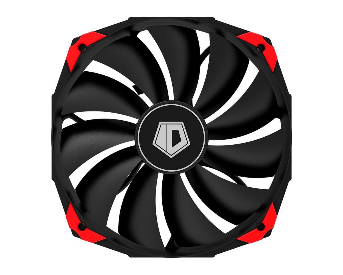 ID-COOLING NO-14025K 140mm Black / Red PWM 1-Pack image