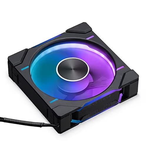 Phanteks D30-120 120mm Black PWM RGB Reversed image
