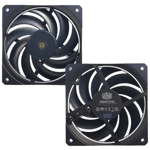 Cooler Master Mobius OC 120mm Blue / Black PWM 88.1 CFM image