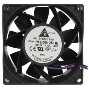 Delta Electronics PFB0912DHE-F00 92mm Black 1-Pack main image