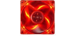 Logisys LT400RD 80mm Clear Red 21.71 CFM 1-Pack image