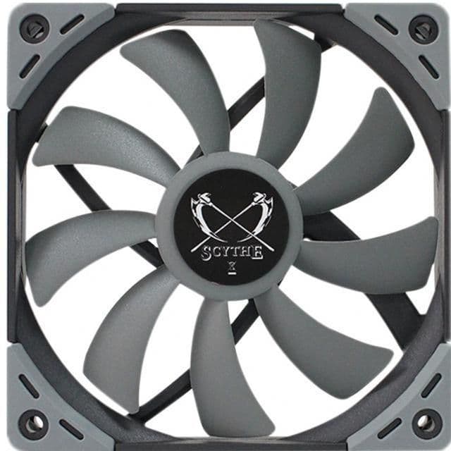 Scythe Kaze Flex Slim 120mm Gray / Black 50.79 CFM PWM 1-Pack main image