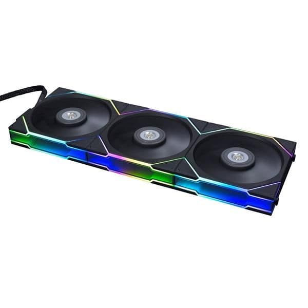Lian Li UNI FAN TL 120mm Black Reverse Blade RGB 3-Pack image