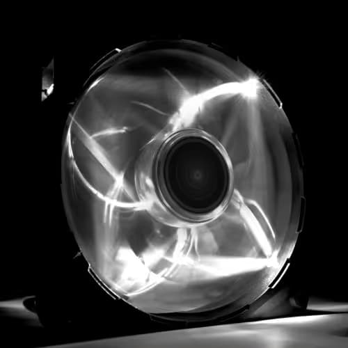 NZXT Air Flow 59.1 CFM 120mm Clear White 1-Pack main image