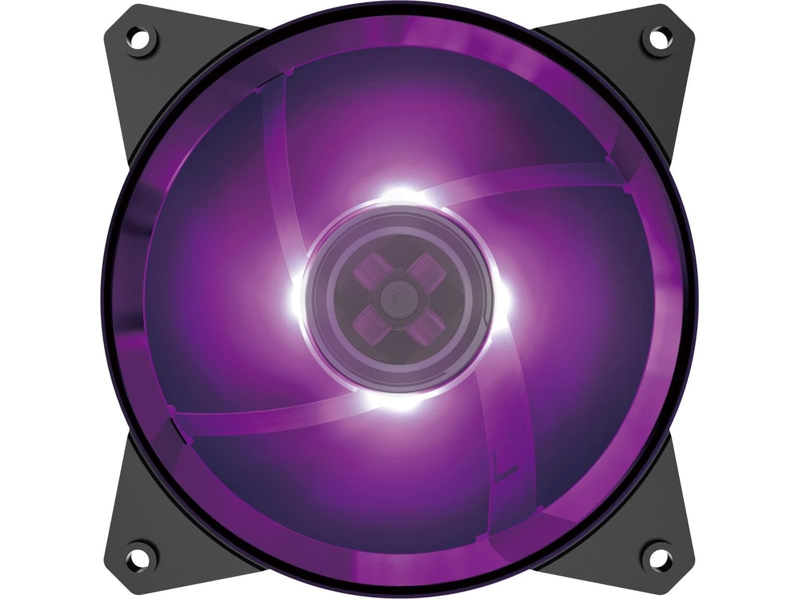 Cooler Master MasterFan Lite 120mm Black 32 CFM Multicolor image
