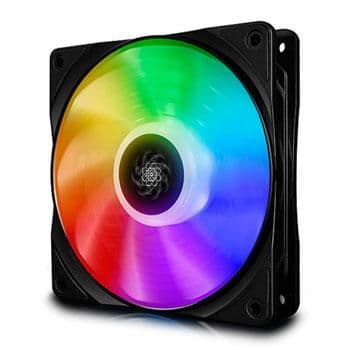Deepcool CF 120mm Black 56.5 CFM PWM Addressable RGB 1-Pack image