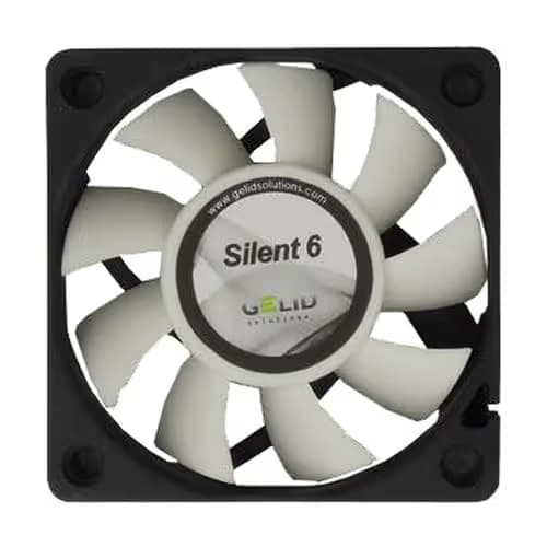 Gelid Solutions Silent 6 60mm Black / White 16 CFM image