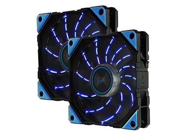 Enermax D.F. VEGAS 120mm Black / Blue PWM Blue LED 2-Pack image
