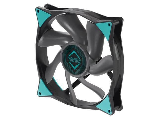 Iceberg Thermal IceGALE 140mm Black / White 96 CFM PWM 1-Pack main image