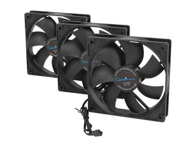 Apevia CF312S-BK 120mm Black 57.67 CFM main image