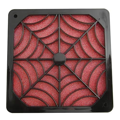 Evercool Spider Filter 92mm 41 CFM Red image