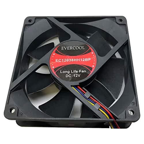 Evercool F-EC12038HH12BP 120mm Black PWM image