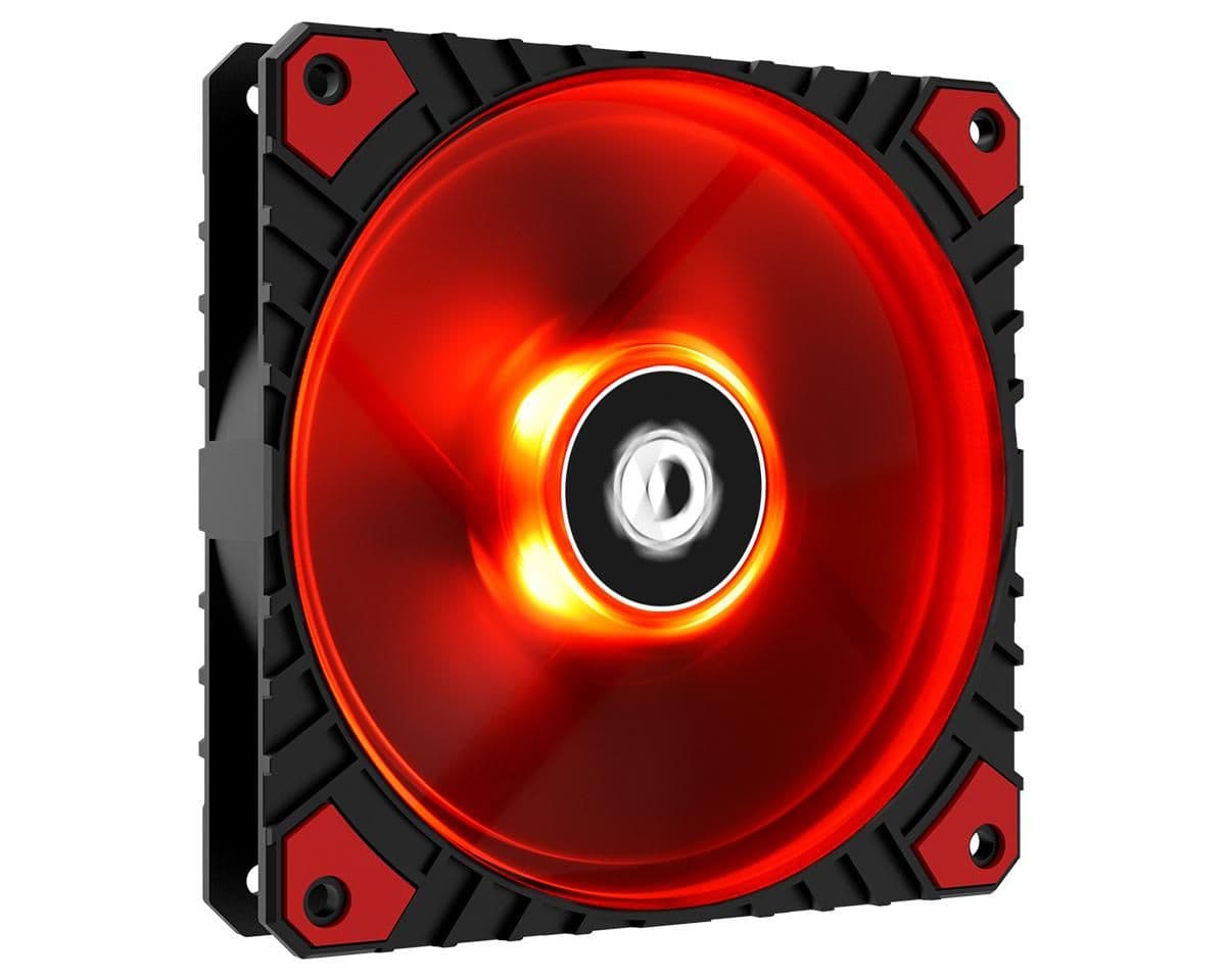 ID-COOLING WF-12025-XT-R 120mm Black PWM Red 71.2 CFM 1-Pack main image