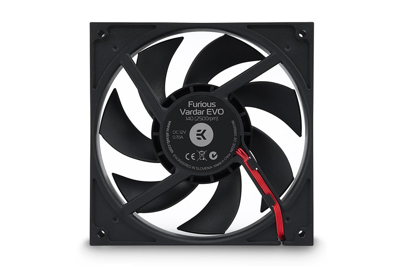 EK Furious Vardar EVO BB 144 CFM 140mm Black PWM image