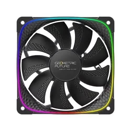 Geometric Future Squama 2503R 120mm Black PWM Addressable RGB image