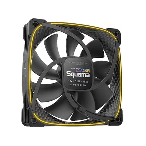 Geometric Future Squama 2503R 120mm Black PWM Addressable RGB image