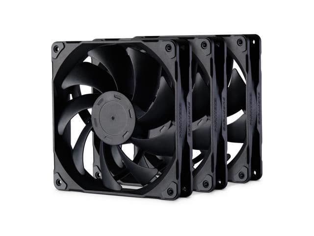 Phanteks M25-140 140mm Black PWM 3-Pack image