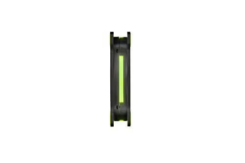 Thermaltake Riing 120mm Black / Green 40.6 CFM Green LED 1-Pack image
