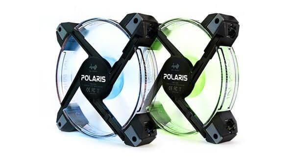 In Win Polaris 120mm Black / Translucent White PWM RGB 2-Pack main image