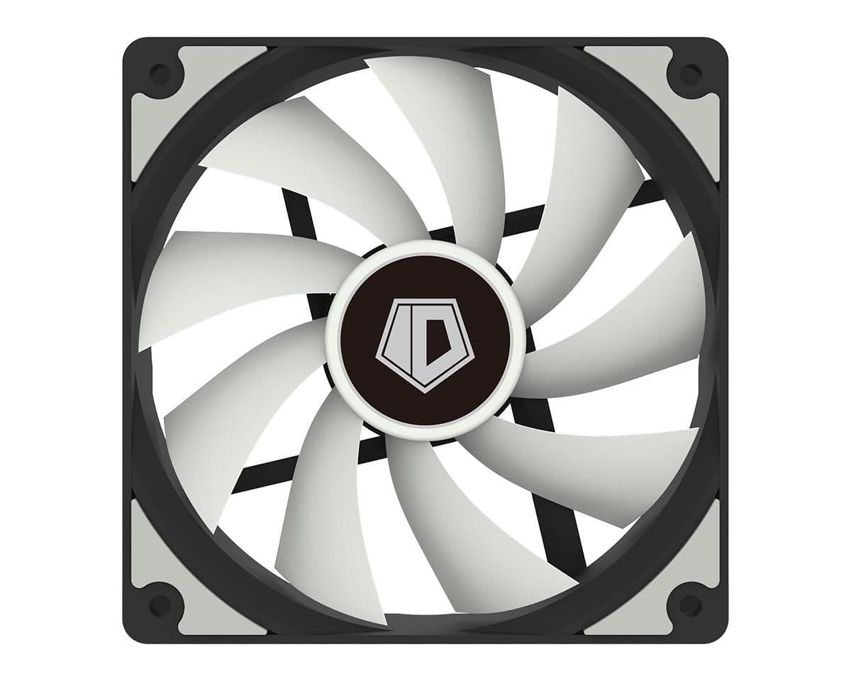 ID-COOLING NO-12025-XT 120mm Black / White PWM 76.16 CFM image