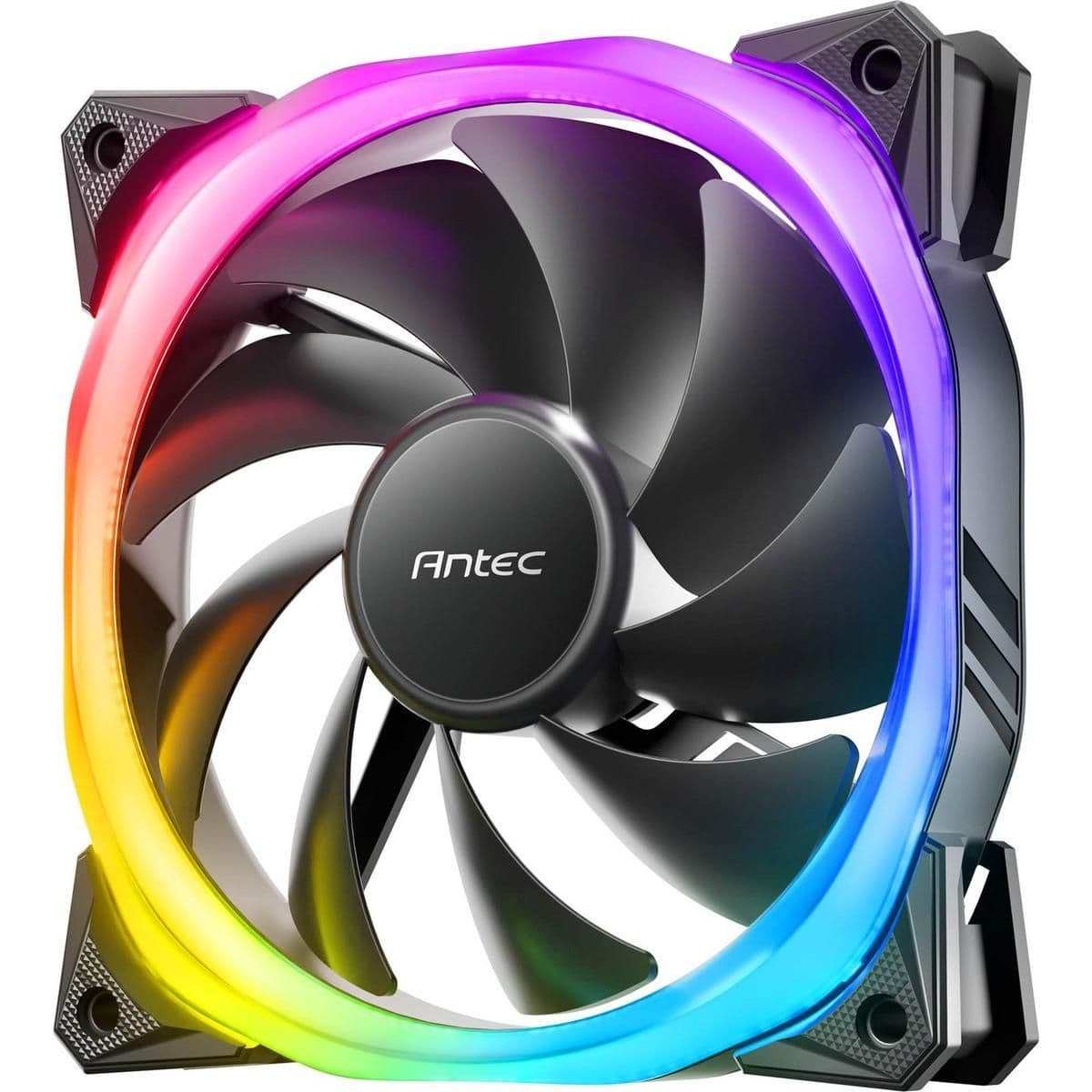 Antec Fusion 120mm Black ARGB PWM 57.93 CFM 1-Pack main image