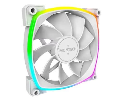 Montech RX120 120mm White PWM RGB main image