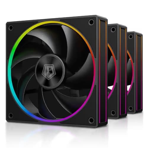 ID-COOLING AF-127-ARGB-K 120mm Black PWM Pack of 3 image