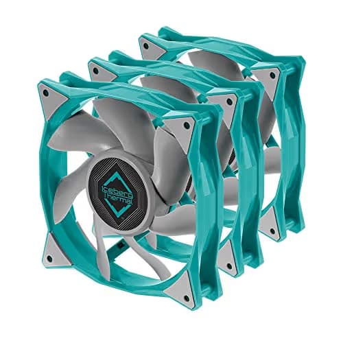 Iceberg Thermal IceGALE Xtra 120mm Teal PWM 3-Pack image
