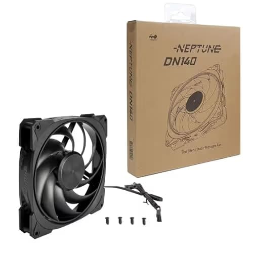 In Win Neptune DN140 140mm Black PWM 88.89 CFM image