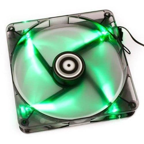 BitFenix Spectre 120mm Black 43.5 CFM Green LED 1-Pack image