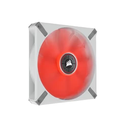 Corsair ML140 LED ELITE Premium 140mm White Red LED PWM 82.9 CFM main image