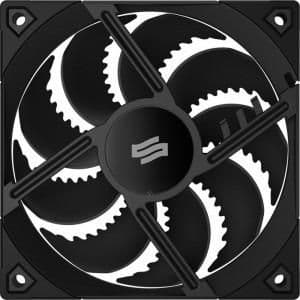 SilentiumPC Fluctus 120mm Black PWM 1-Pack main image