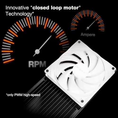 be quiet! Pure Wings 3 High-Speed 120mm White PWM image