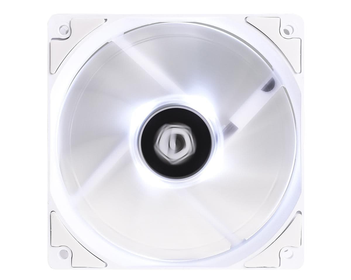 ID-COOLING XF-12025-SW 120mm White PWM White LED 74.5 CFM image