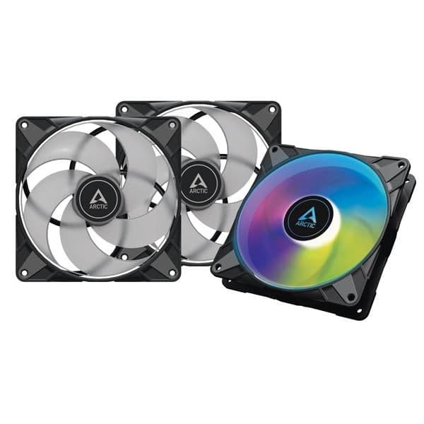 ARCTIC P14 PWM PST 140mm Black A-RGB Pack of 3 main image