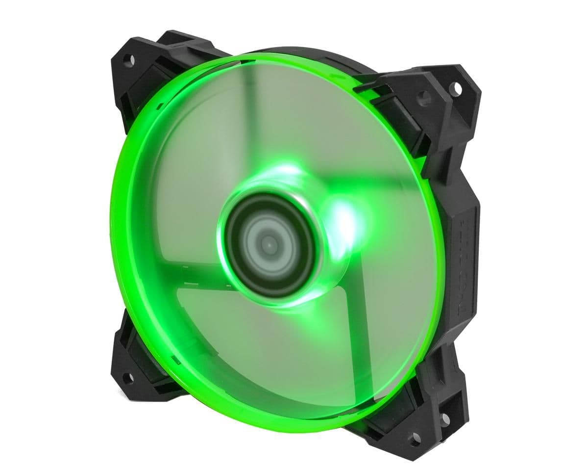 ID-COOLING SF-12025-G 120mm Black PWM Green 62 CFM 1-Pack main image