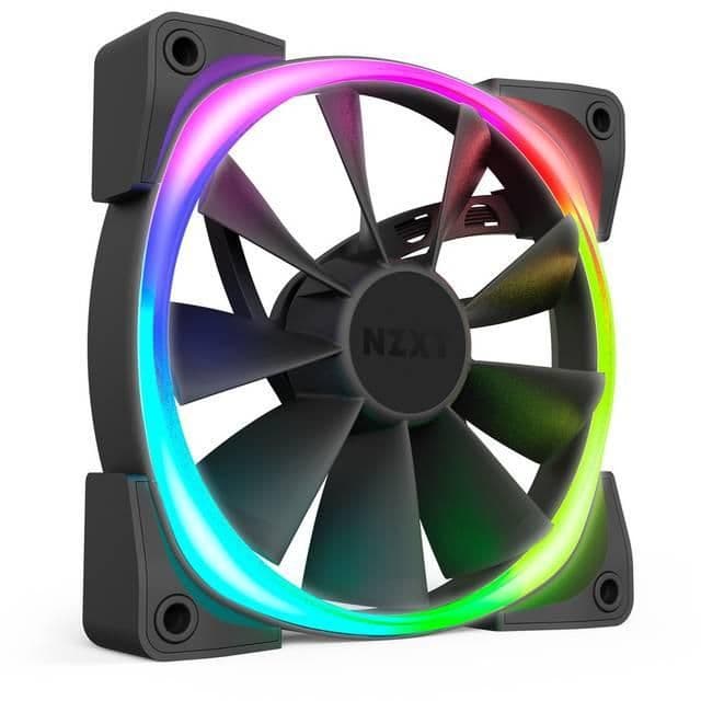 NZXT AER RGB 2 120mm Black PWM RGB 52.44 CFM 3-Pack main image