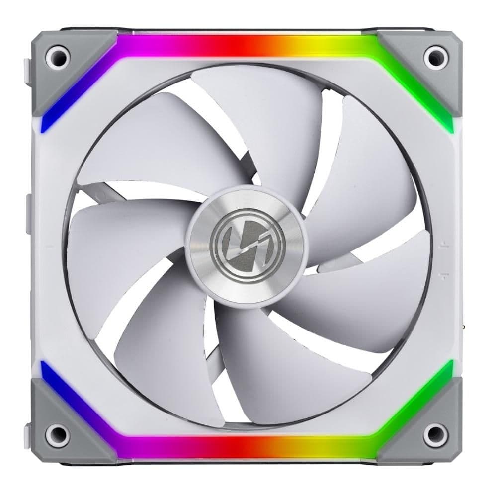 Lian Li Uni Fan SL 140mm Addressable RGB PWM 70.5 CFM White 1-Pack image