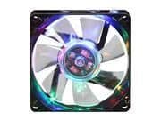 Apevia CF8SL-B4C 80mm Clear RGB 17.21 CFM main image