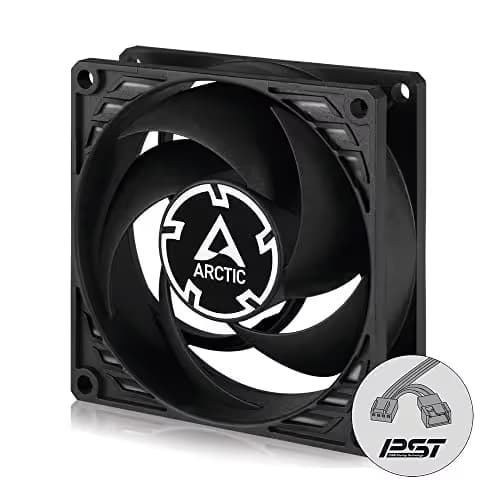 ARCTIC P8 PST 80mm Black PWM PST CO 23.4 CFM 1-Pack main image