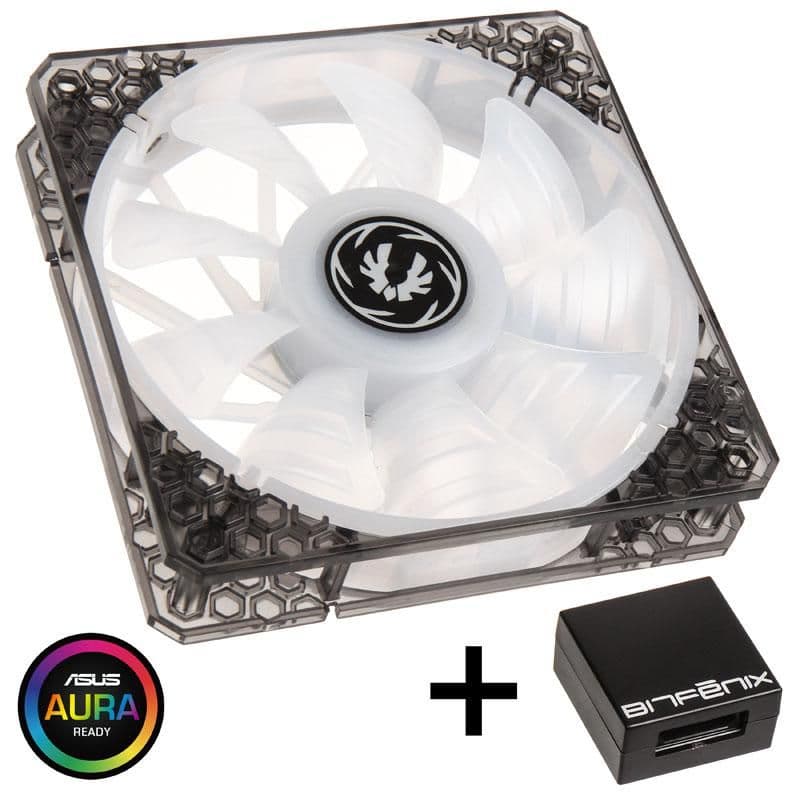 BitFenix Spectre Pro 120mm Black/White RGB image