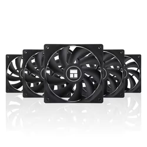Thermalright TL-C12C X5 120mm Black PWM 66.17 CFM 5-Pack image