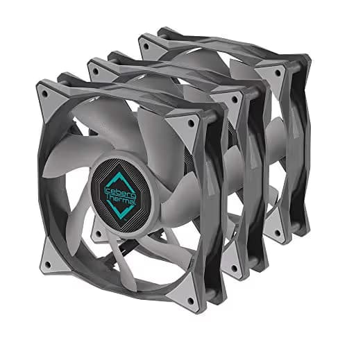 Iceberg Thermal IceGALE Xtra 127 CFM 120mm Gray PWM 3-Pack image
