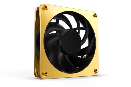 Alphacool Apex Stealth Metal 120mm Gold / Black PWM 47 CFM image