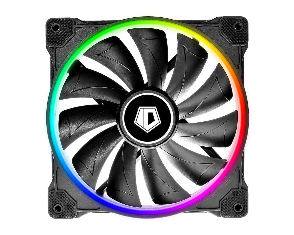ID-COOLING ZF-14025-ARGB 140mm Black 79.5 CFM Addressable RGB 1-Pack main image