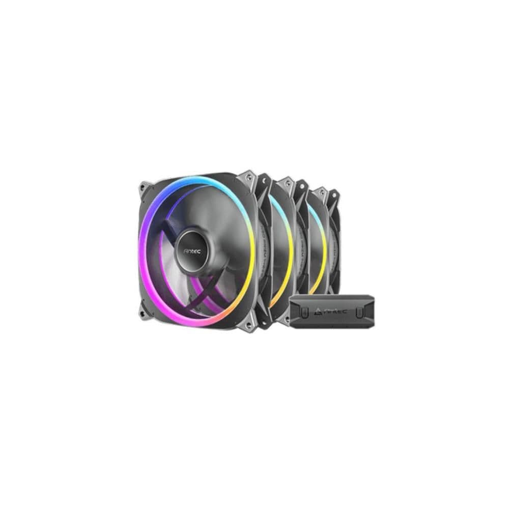 Antec Neo Prizm T3 140mm Black Addressable RGB PWM 3-Pack image