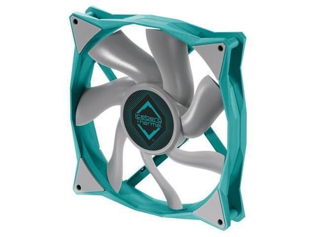Iceberg Thermal IceGALE 140mm Teal / White PWM 96 CFM image