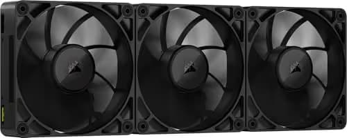 Corsair iCUE LINK RX120 MAX Starter Kit 120mm Black PWM 71.6 CFM 3-Pack image